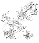 Page B Diagram and Parts List for 216-447-401 1996 Yard Man Tiller